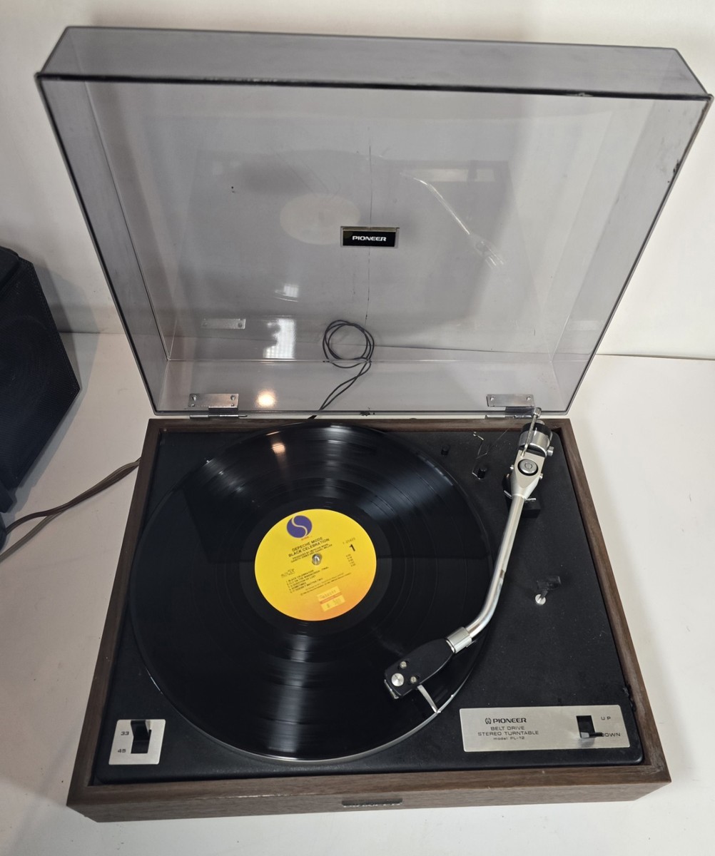 PIONEER レコードプレーヤー BELT DRIVE TURNTABLE PL-M12 Pioneer PL-12AC Belt Drive Turntable Record Player Japan TESTED | eBay