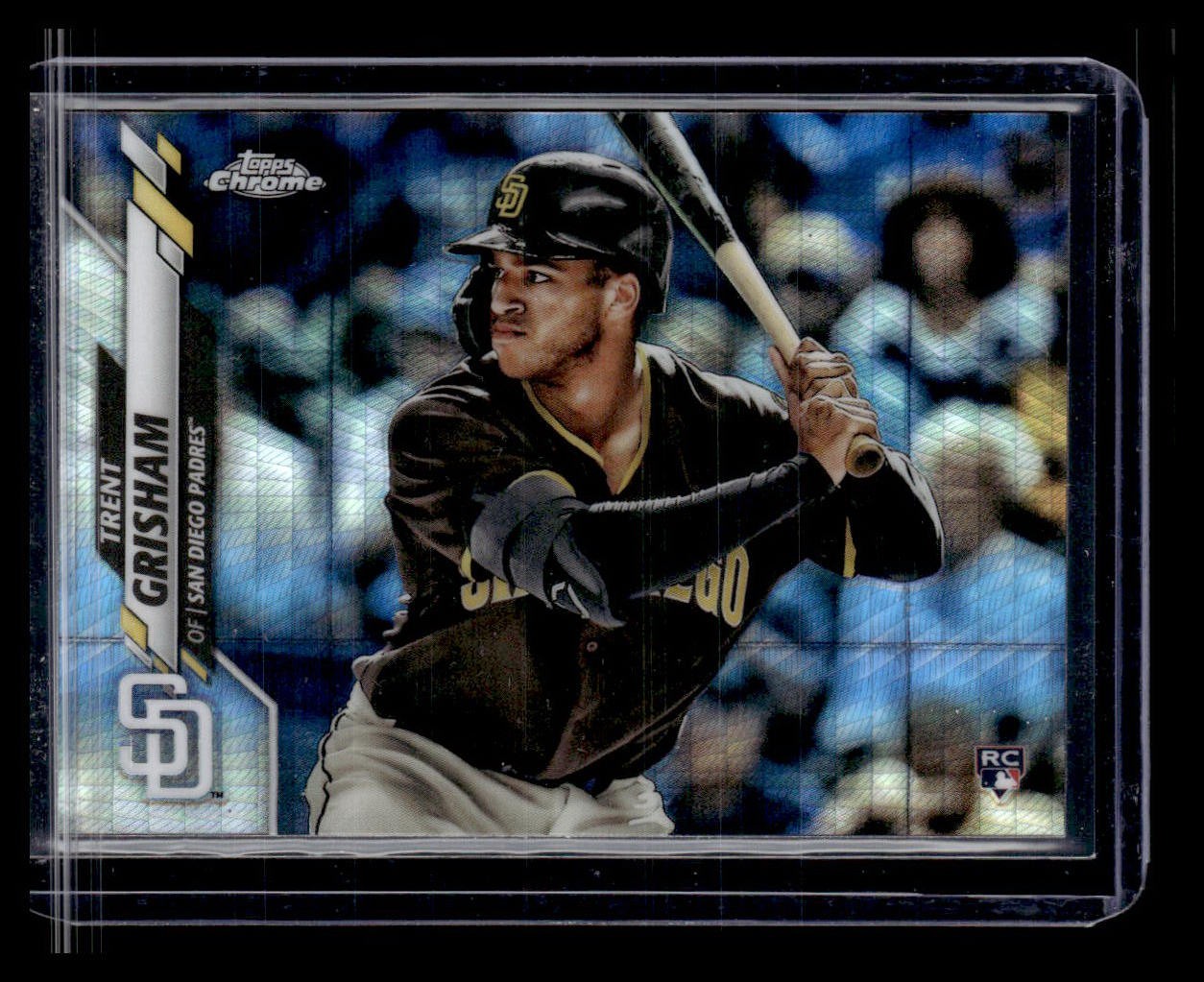 2020 Topps Chrome #101 Trent Grisham Refractor Rookie JH01
