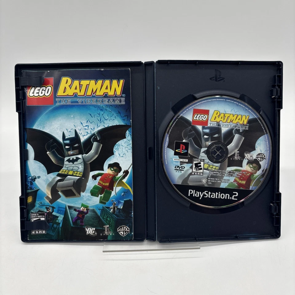LEGO Batman The Videogame (Sony PlayStation 2 PS2) Complete CIB - Image 3 of 3