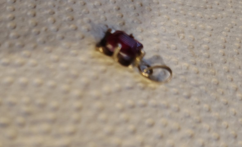 Sterling Silver/Ruby Pendant - image 4