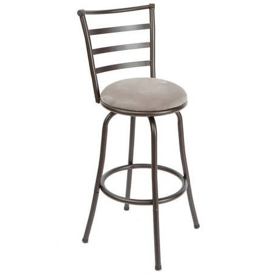 Mainstays Adjustable Swivel Barstool, Tan - Image 2 of 4
