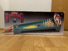 Mini Bowling Kegelbahn Spielzeug 80er Vintage Toy Jean Kegelspiel