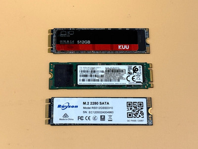 SINGLE 512GB - SSD M.2 SATA 2280 Solid State Drive (FOR LAPTOPS)