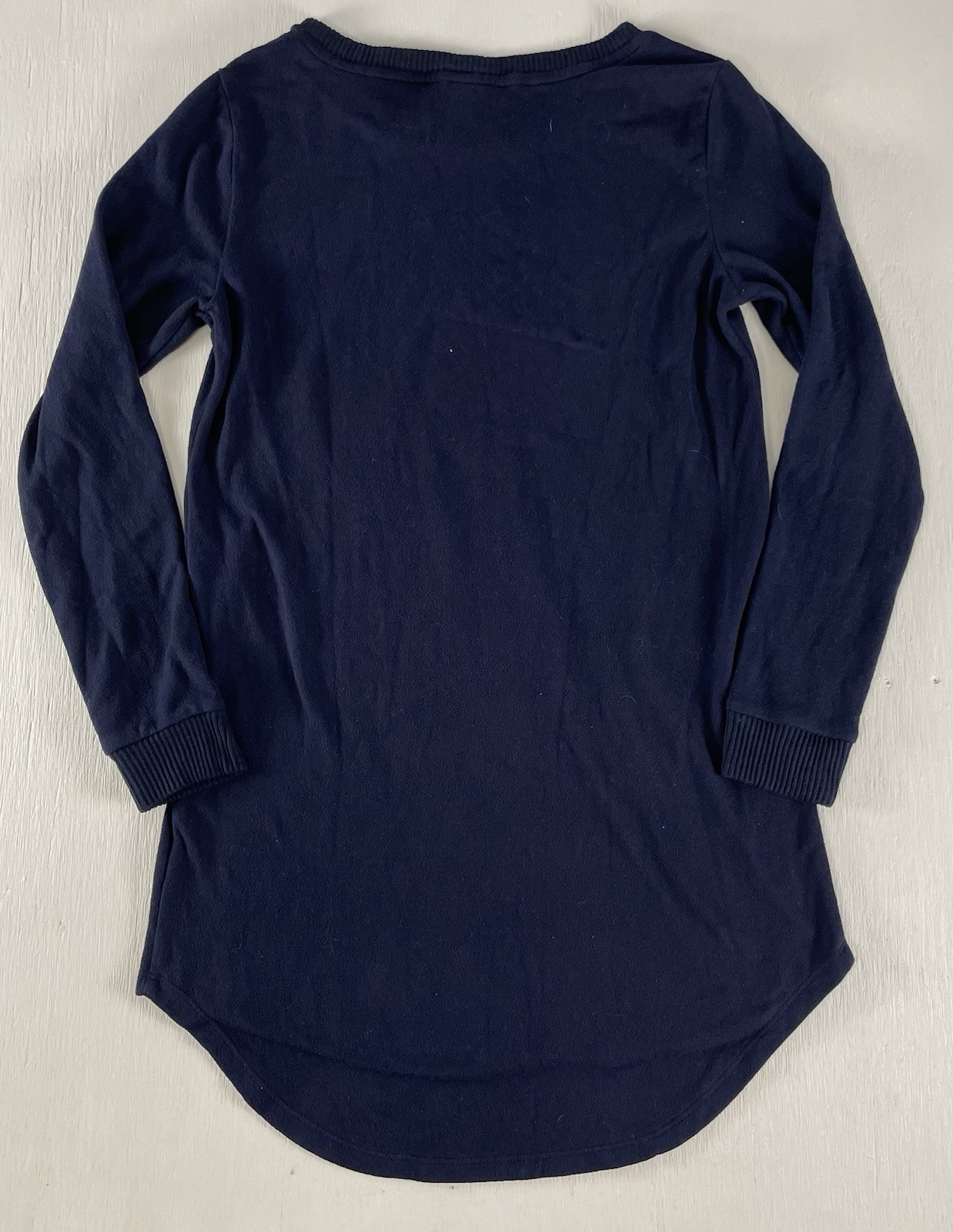 Tommy Hilfiger Sleepshirt Women S Blue Pullover Crew Neck Long Sleeve Sleepwear thumbnail 9