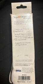 Official Sega Dreamcast RF Video Adapter Cable MK-50159 in Original Box Free Sh.