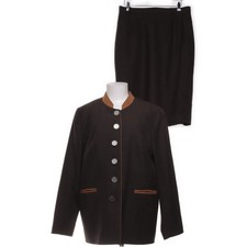 Cambos, Business Kostüm, Größe: 44, Wolle, Braun, Tweed #jOJ