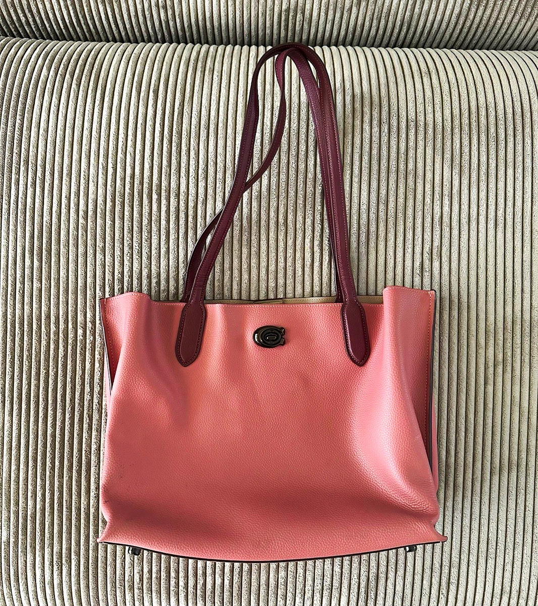 Coach Pink Tote Bags & Handbags for Women for sale | eBay