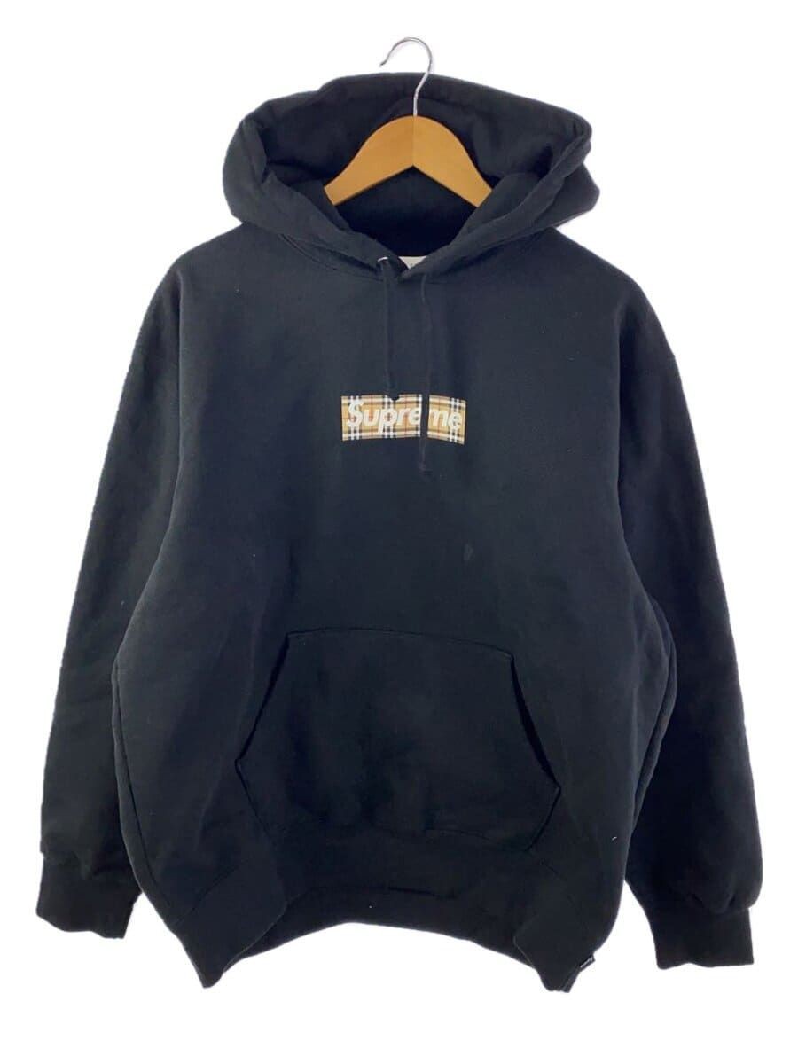 Supreme Hoodie 22SS Burberry Box Logo Hooded Sweatshirt L Cotton
