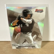 2025 Bowman's Best Braden Montgomery Top Prospect Refractor White Sox