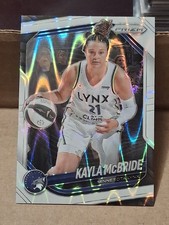 2025 KAYLA MCBRIDE PANINI PRIZM WHITE LAVE WNBA CARD #45 MINNESOTA LYNX