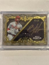 2024 Topps Five Star Baseball Royalty Bryce Harper SP Gold Ink Auto #1/15 #BR-BH