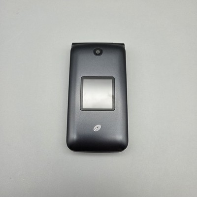 Alcatel MyFlip A405DL Black Tracfone 4G VoLTE Flip Cell Phone Smartphone READ