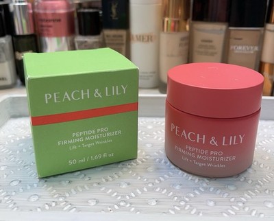 Peach & Lily ~  PEPTIDE PRO FIRMING MOISTURIZER  ~ Full Size 1.69 fl. oz. ~ NIB