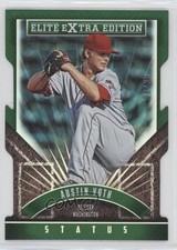 2015 Panini Elite Extra Edition Status Emerald Die-Cut 8/25 Austin Voth #157 0b2