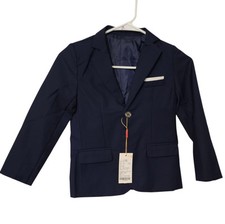 Boys Blue Suit Jacket NWT EURO Size 130