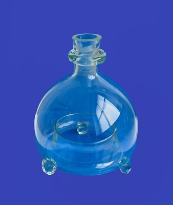 Antike Fliegenfalle - Glas mundgeblasen, 19. Jahrhundert (# 18889)