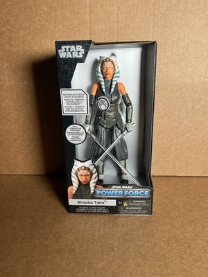 Star Wars Power Force Ashoka Tano Talking Action Figure New Never Used
