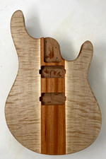 JP6 style Sapele guitar body flame maple, humbuckers, Free Shipping!