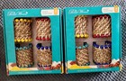 New The Pioneer Woman 4pc Beaded Napkin Ring Set  Lot Of 2