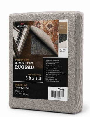 Mohawk Home Rug Pad Premium Dual Surface Non-Slip Fits Rugs Up to 5ft X 7ft
