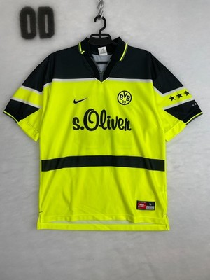 Nike Borrusia Dortmund 1997-98 Home Shirt Ricken Sz L