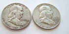 1952 & 1957 Franklin Half Dollars #3