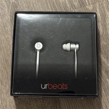 Beats by Dr. Dre urBeats Wired In-Ear Headphones White Silver RemoteTalk