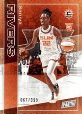 2025 Panini National Convention Silver Packs #RC6 Saniya Rivers RC /399