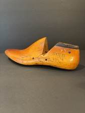 Vintage 1953 Woodright Wooden Shoe Last Form State St.....Left 11C