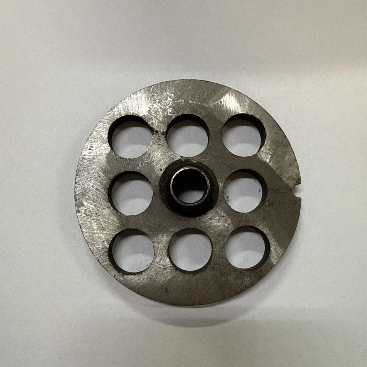 WolfCut Disco forato con mozzo per tritacarne misure 32 con 3