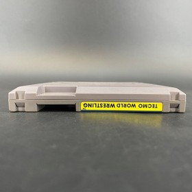 Cartucho de juego Tecmo World Wrestling NES 1990 con manual y funda Nintendo