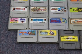WHOLESALE LOT 24 Nintendo Super Famicom Games SFC Japan Import SNES UNTESTED #9