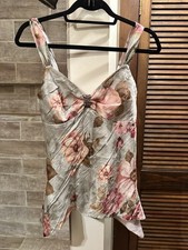 Vintage Y2K Top Sz L Grunge Fairy Alt E Girl 90s Whimsigoth Coquette Romantic