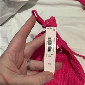 Victoria Secret Swim Mix & Match Bikini Bottom Cheeky Forever Pink Medium NWT