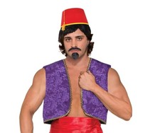 Forum Novelties Genie Vest Adult Costume (Purple) UK Chest Size Up to 42"