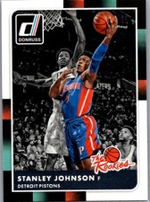 2015-16 Donruss #10 Stanley Johnson The Rookies