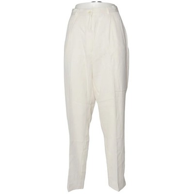 3 Suisses, Hose, Größe: 42, Weiß, Polyester/Viskose, Einfarbig, Damen #iwo
