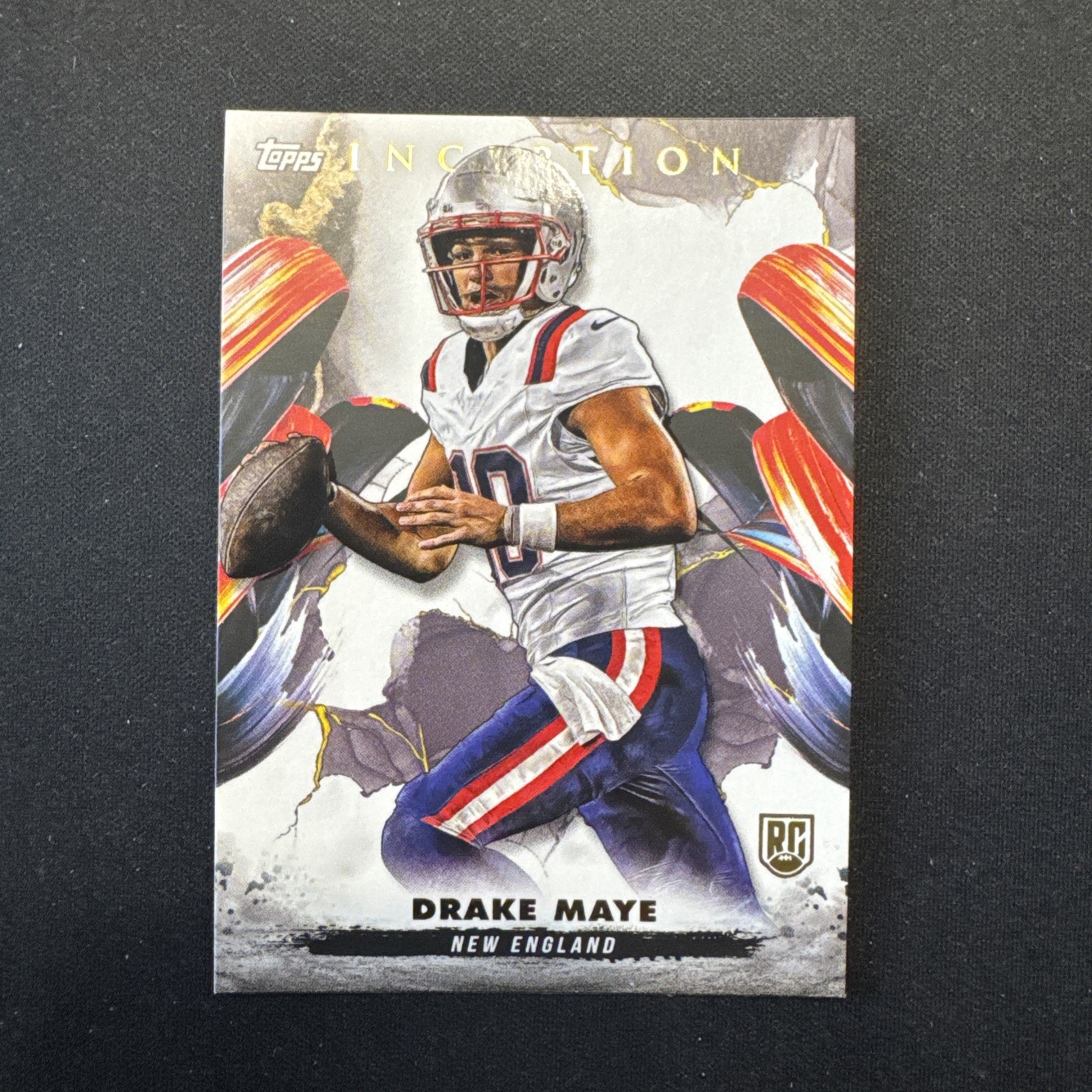 DRAKE MAYE 2024 Topps Inception #158 Base Rookie Card RC SP New England Patriots