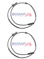2X Bogap ABS-SENSOR Raddrehzal Hinten Links+Rechts Passend FüR BMW X5 X6