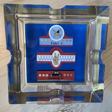 Ritzenhoff Glas Aschenbecher Kunstflug (1998) mit Aufsteller