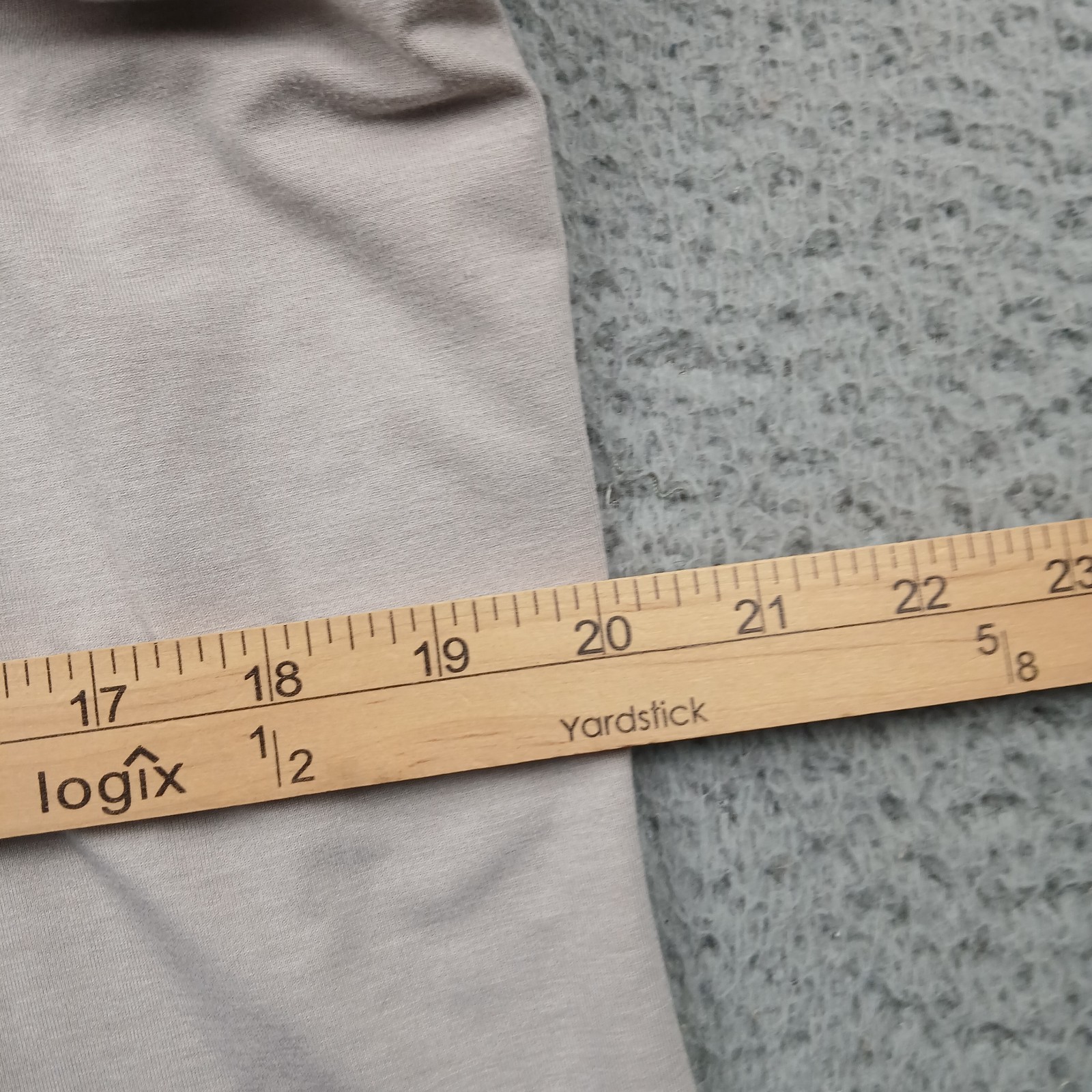 Ouges Top Womens XXL Gray Long Sleeve Pullover He… - image 3