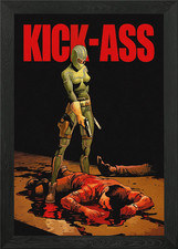 Kick-Ass: Hit-Girl copertina fumetto incorniciato wall art poster stampa su tela quadro