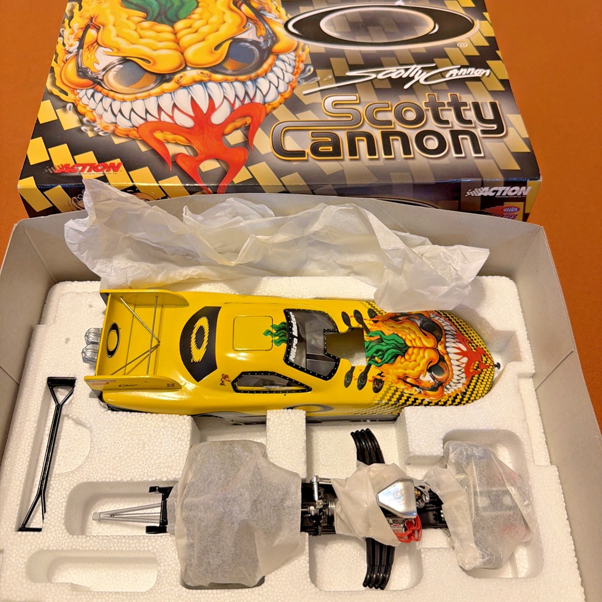New Oakley 1999 Scotty Cannon Pontiac Funny Car Diecast 1:24