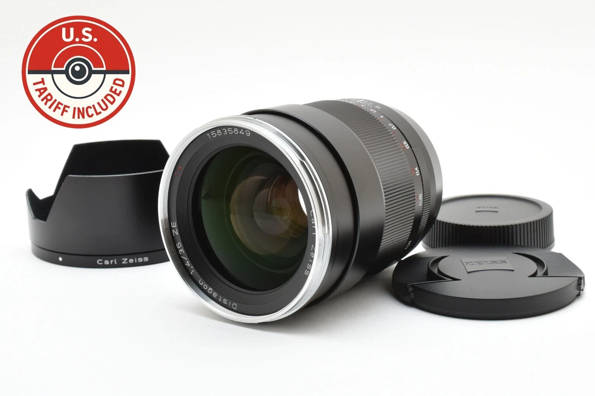 Carl Zeiss f/1.4 Camera Lenses 35mm Focal for sale | eBay