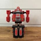 Vintage Power Rangers Red #1 Fire Truck Turbo Megazord RESCUE 1997 Ships Fast!