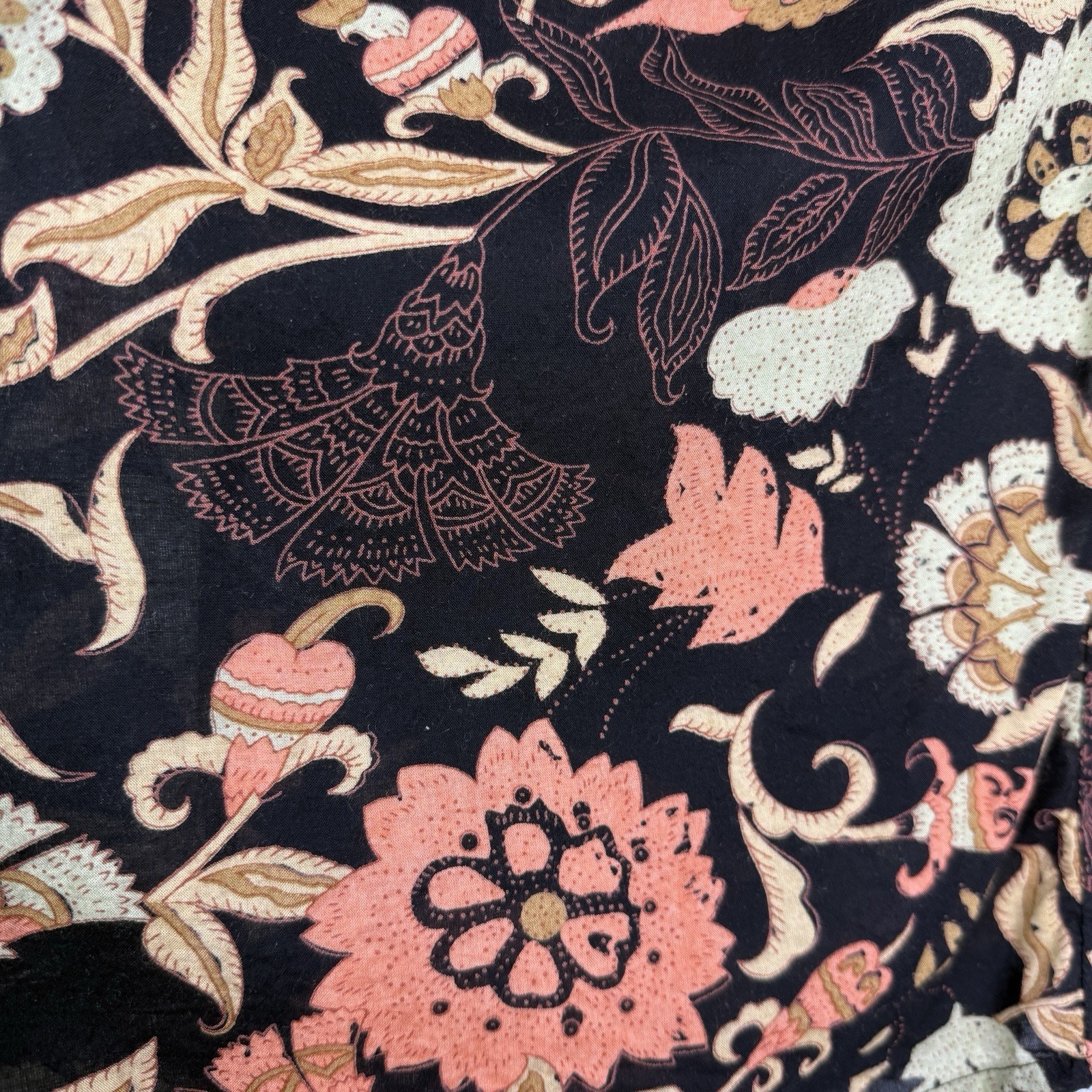 Roberta Roller Rabbit Button Up Top Size Medium D… - image 4