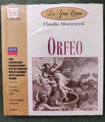 La Gran Opera Claudio Monteverdi Orfeo CD Neu OVP