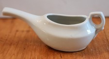 Vintage Unmarked White Invalid Infant Feeder