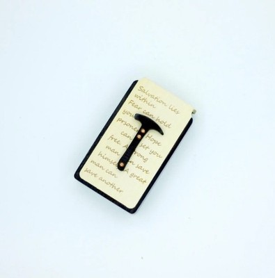 Collectible Handmade Wooden Lighter,  Unique Gift For Shawshank Redemption Fan