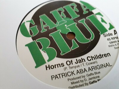 Patrick Aba Ariginal , Horns Of Jah Children , 7 '' Gaffa